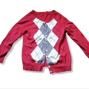 Argyle Cardigan